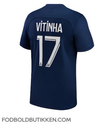 Paris Saint-Germain Vitinha Ferreira #17 Hjemmebanetrøje 2022-23 Kortærmet